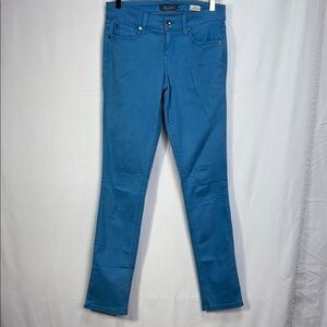 🩴Level 99 Lily skinny straight turquoise blue jeans